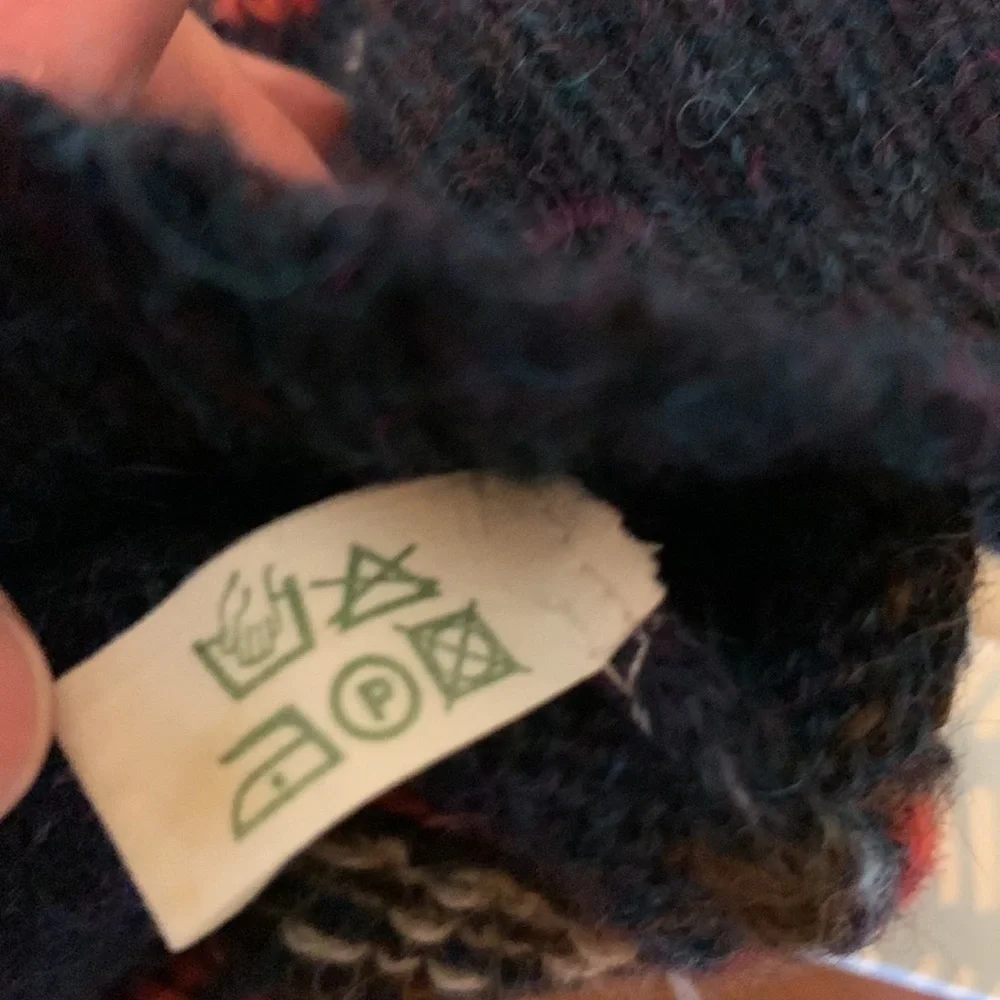 Peruvian Highlands by El Anyi alpaca Fair Isle cardigan sweater Size Medium - Picture 11 of 12